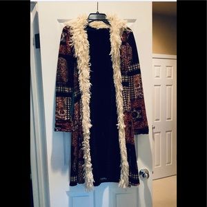 Bohemian reversible coat